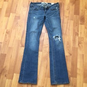 Distressed Hollister Jeans